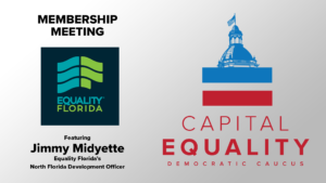 Virtual Meeting with Equality Florida's Jimmy Midyette